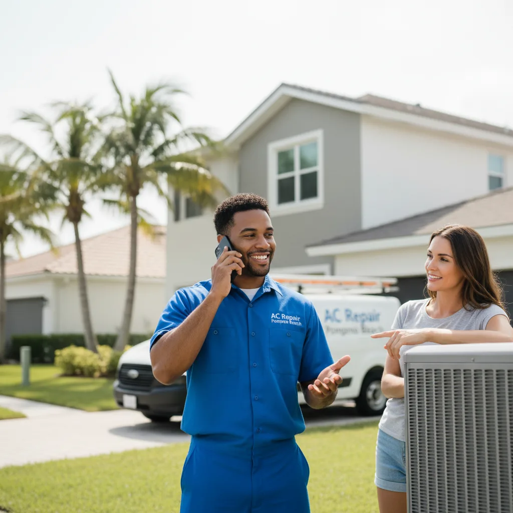 AC Repair Pompano Beach customer support in Cerulean